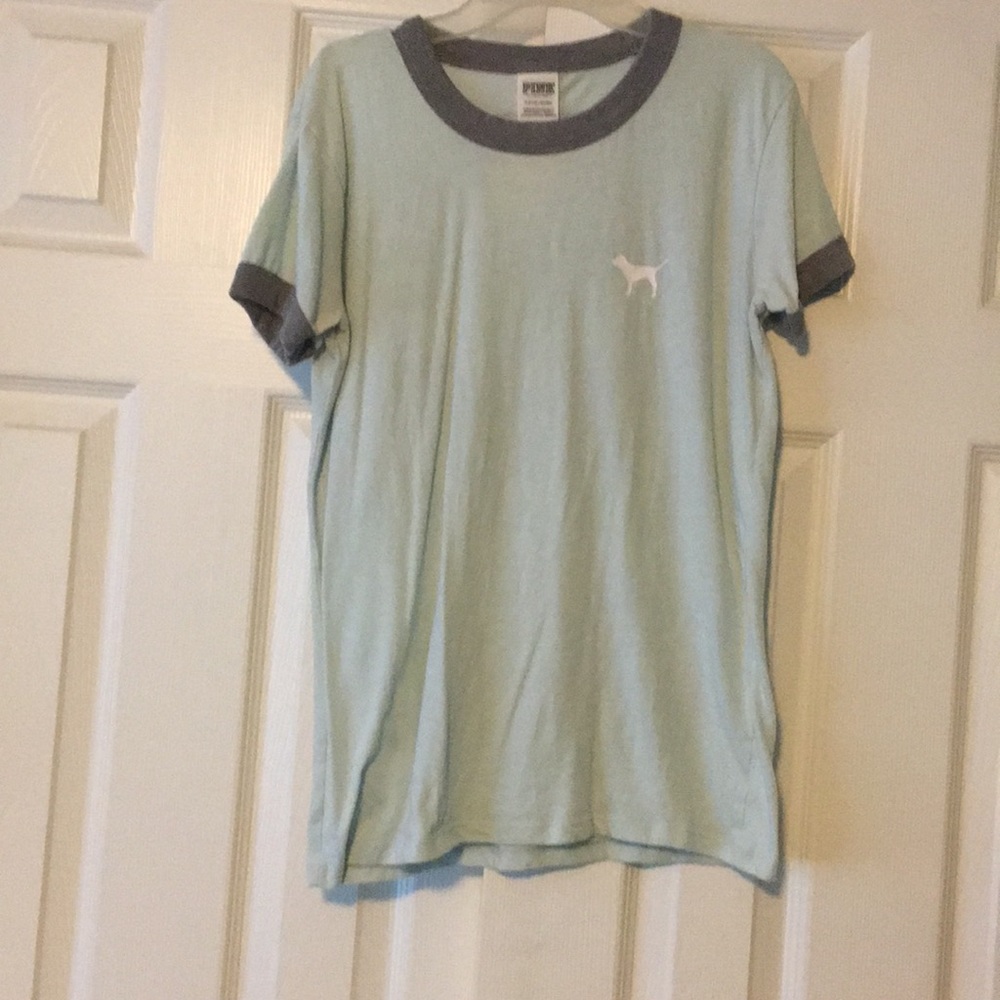 PINK ringer tee size small
